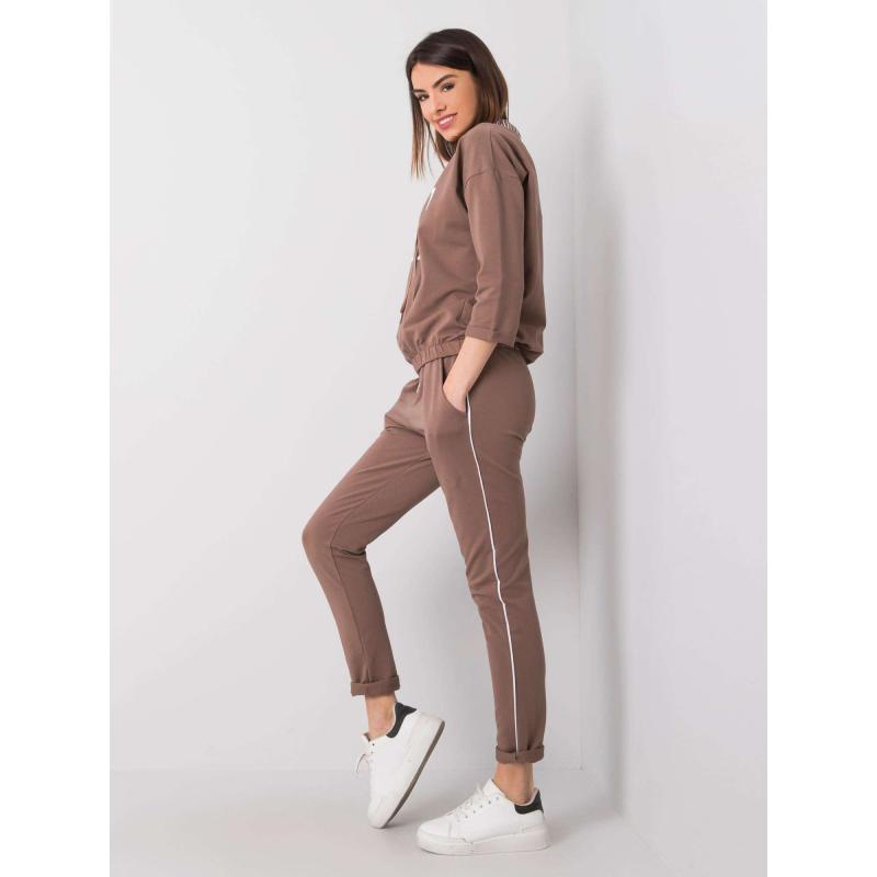 Dámský set KADEESHA tmavě béžový