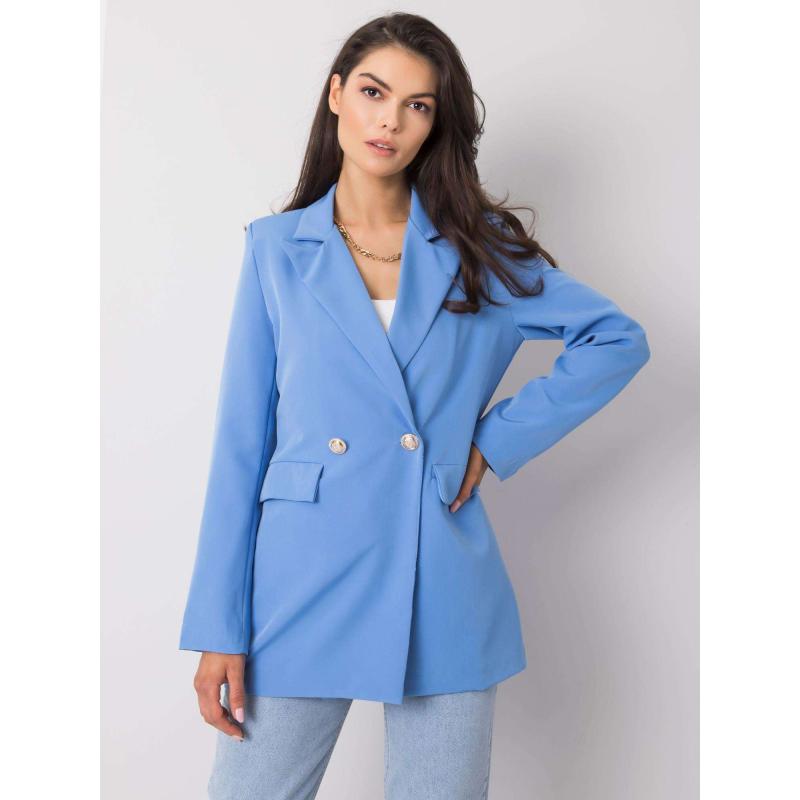 Dámska bunda Luiza OCH BELLA modrá