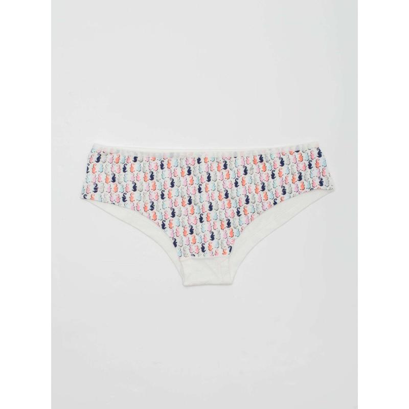 Dámske bavlnené nohavičky BELLA White