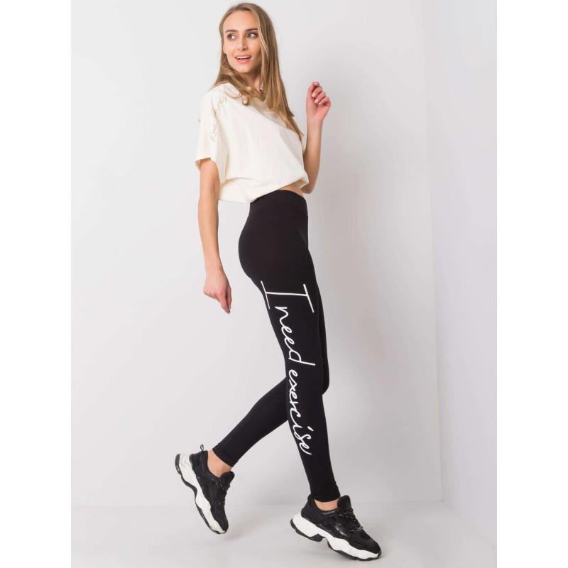 Női leggings Antoinette RUE PARIS Fekete RUE PARIS Fekete