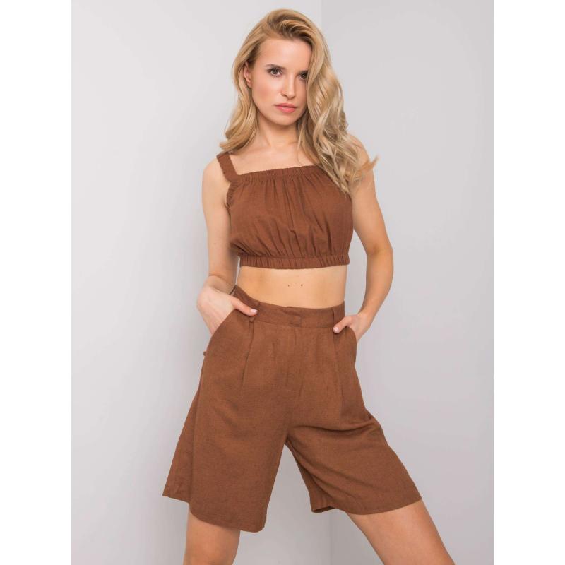 Dámský set Suzzy RUE PARIS hnědý