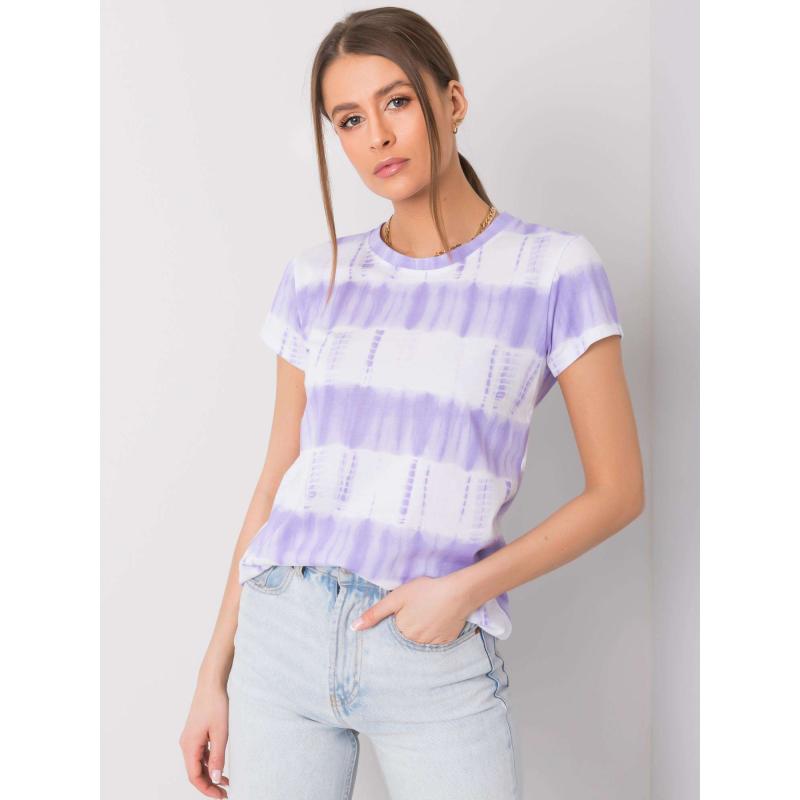 Női póló GIANNA lila és fehér