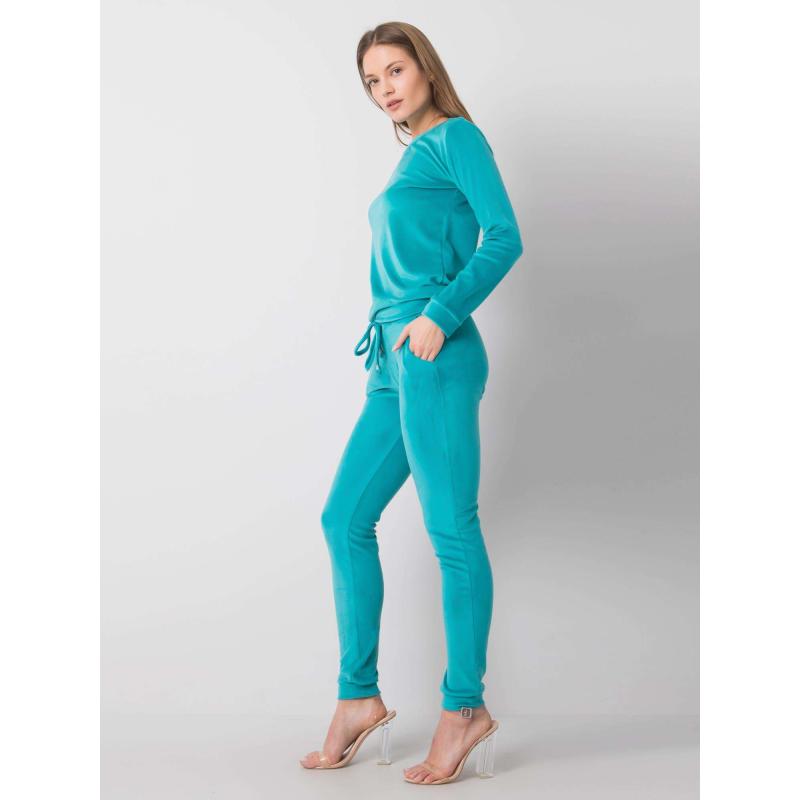 Dámská souprava Clarisa RUE PARIS tyrkysová 