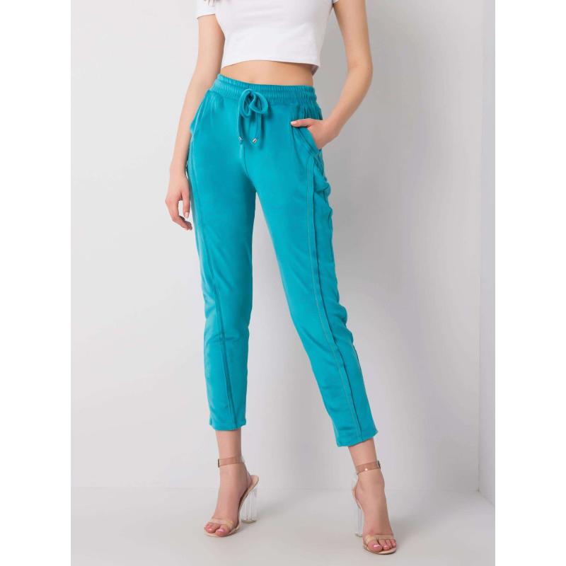 Dámské tepláky RUE PARIS JUANITA modré