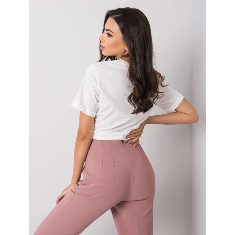 Dámské tričko s potiskem GAELLE bílé 