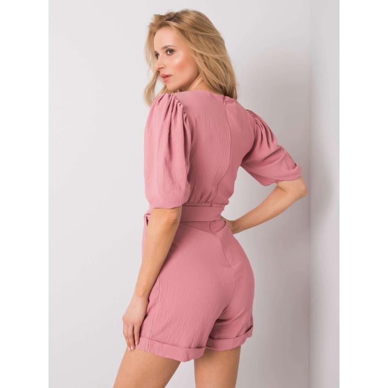 Női kezeslábas Eunika RUE PARIS pink