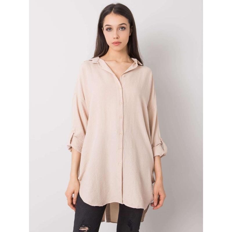 Dámské košile Gisella RUE PARIS béžová