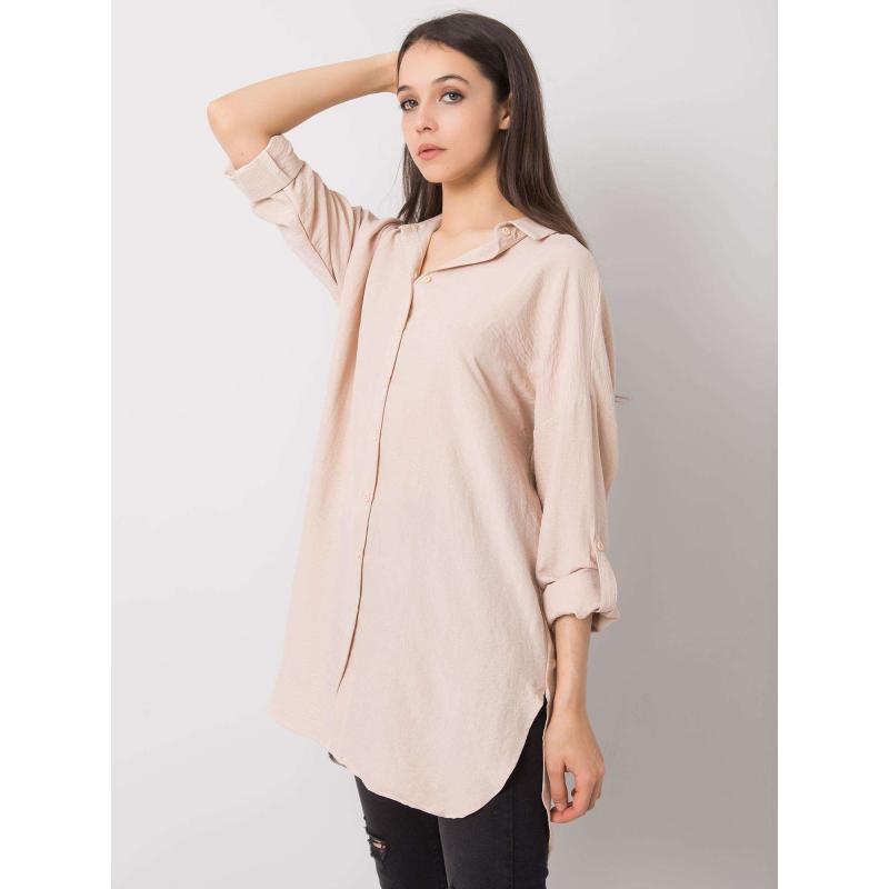 Dámské košile Gisella RUE PARIS béžová