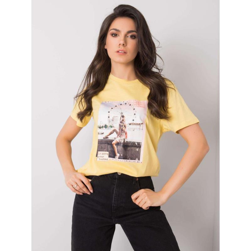 Dámské tričko LIVIA žluté 
