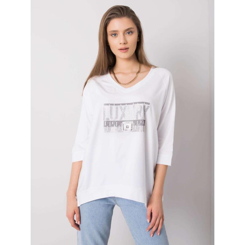 Dámska blúzka s aplikáciou TINSLEY biela