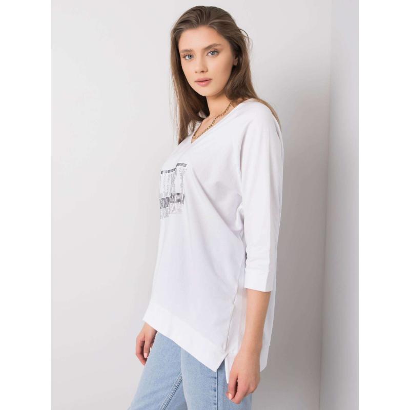Dámska blúzka s aplikáciou TINSLEY biela
