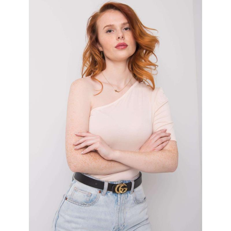 Női blúz Jeanne RUE PARIS világos barack