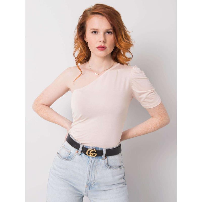 Női blúz Jeanne RUE PARIS világos barack