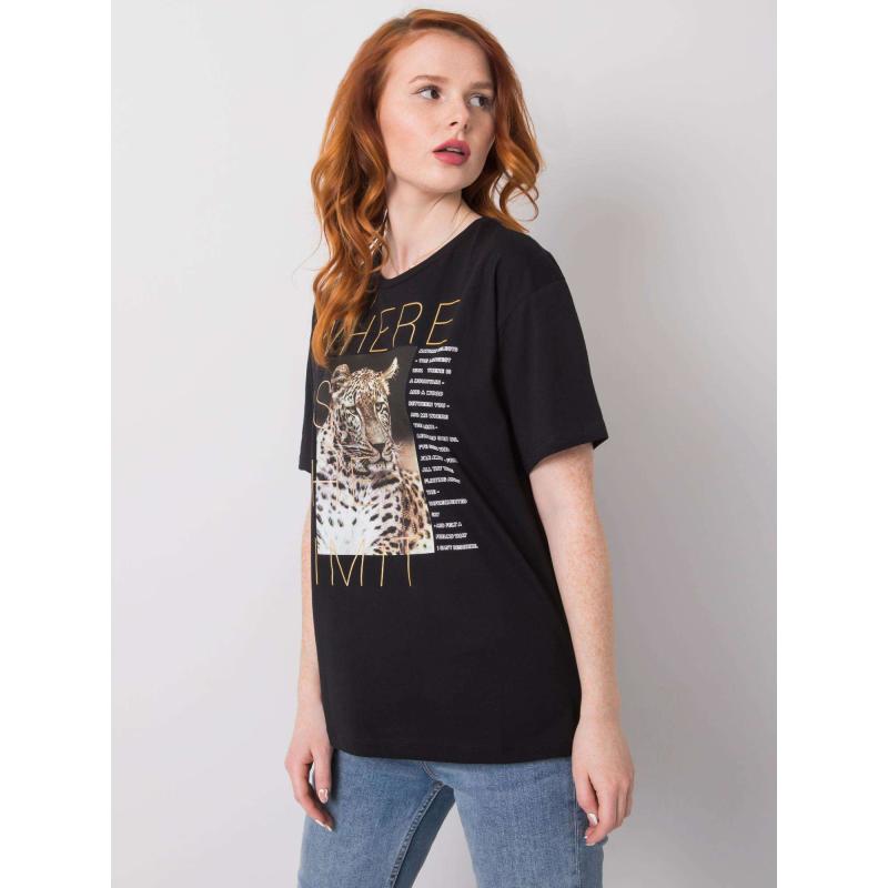 Dámske tričko LESLIE black