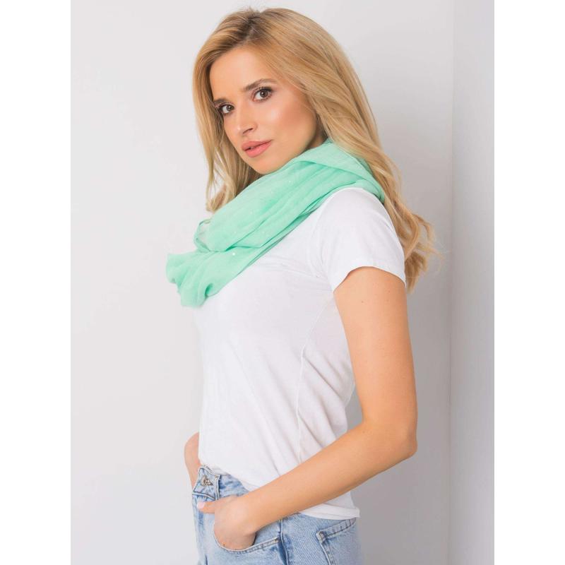 Dámský šátek s třpytivou aplikací EMANUEL zelený 