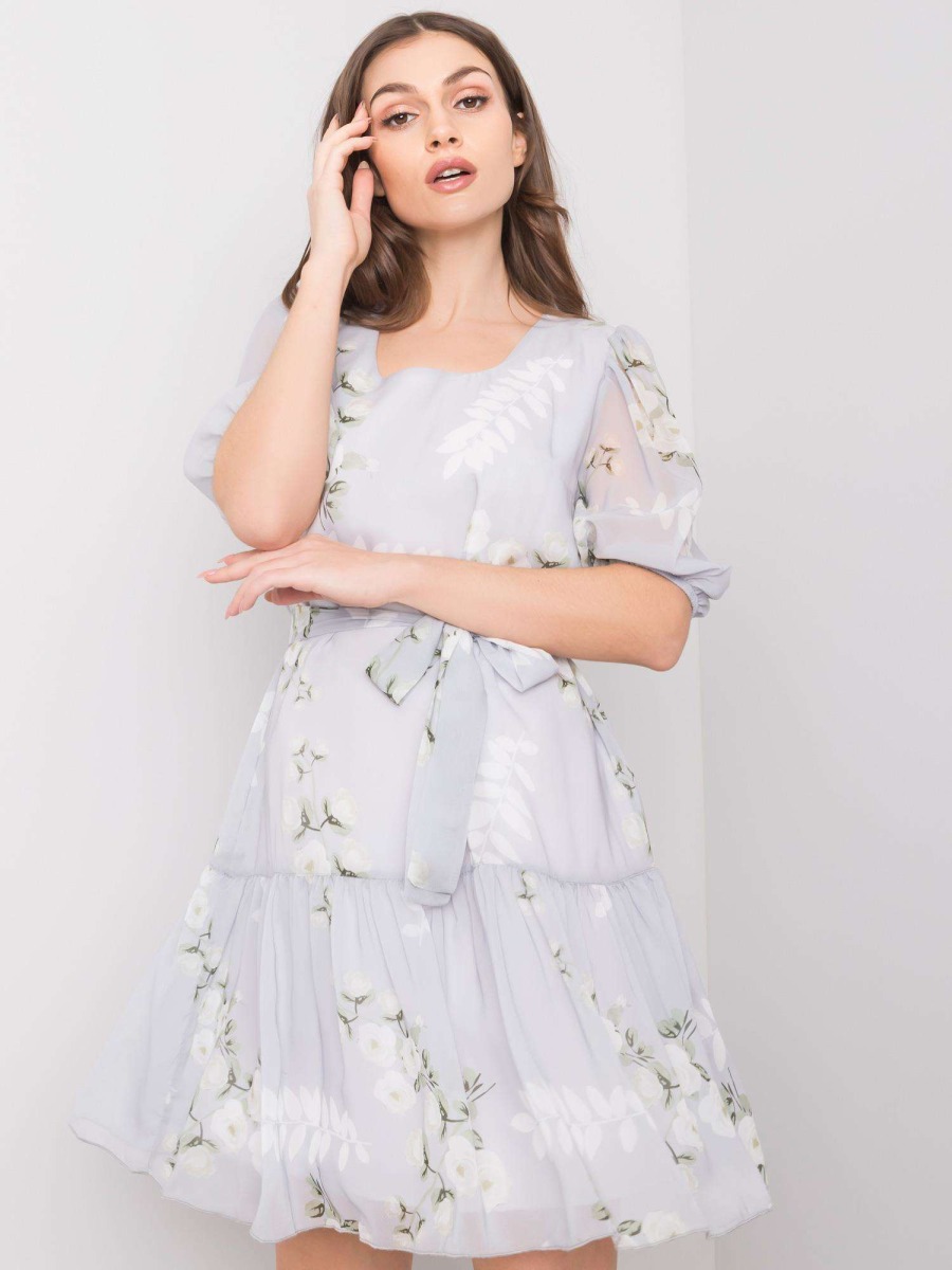 Dámské šaty EMILY šedé 