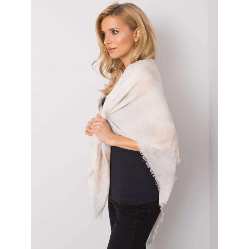 Női sál applikációkkal KORBIN bézs bézs