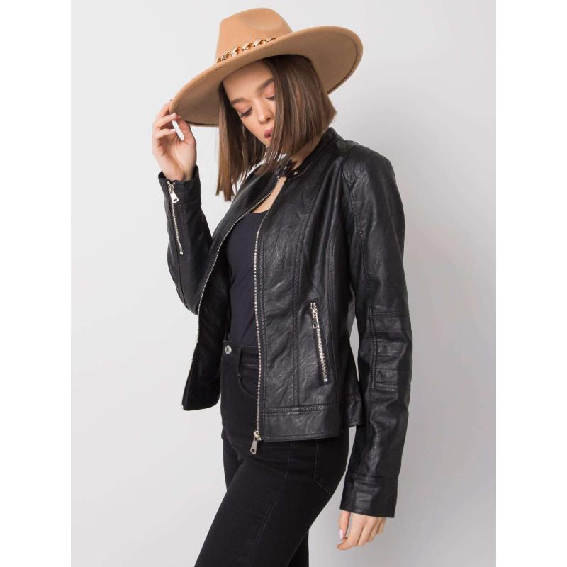 Dámská bunda koženková EULALIE černá  
