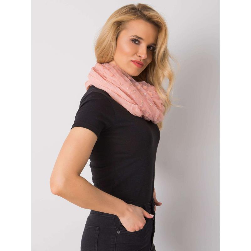 Dámský šátek s potiskem ROWAN růžový 