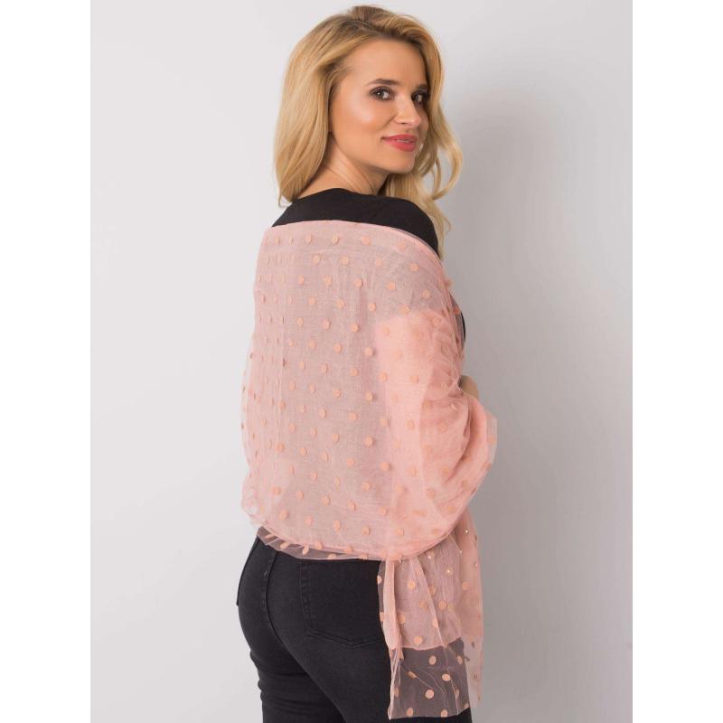 Dámský šátek s potiskem ROWAN růžový 