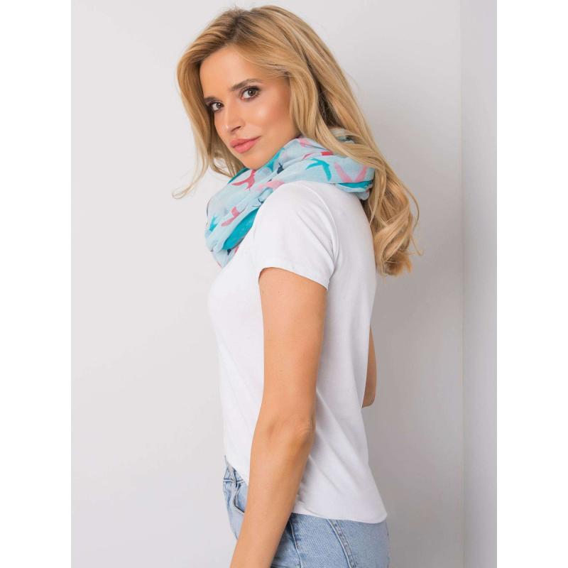 Dámský šátek s potiskem ORION modrý 