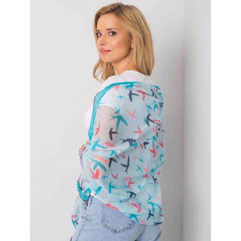 Dámský šátek s potiskem ORION modrý 