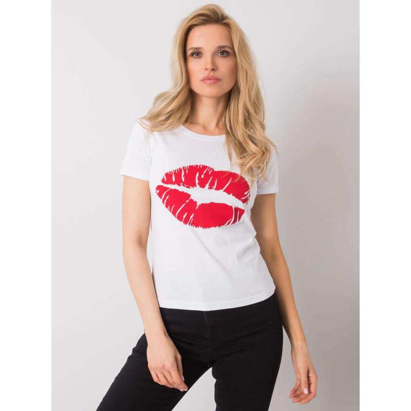 Dámské tričko s potiskem Tiziana OCH BELLA bílé 