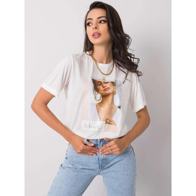 Dámské tričko bavlněné LYNDA bílé