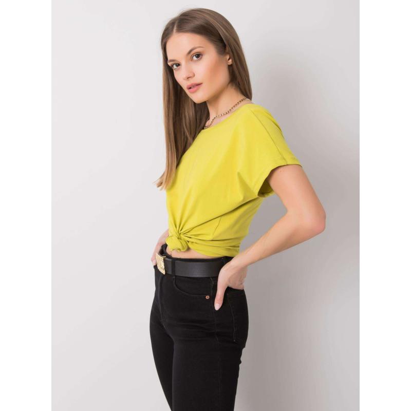 Dámské tričko FIRE limetkově zelené 