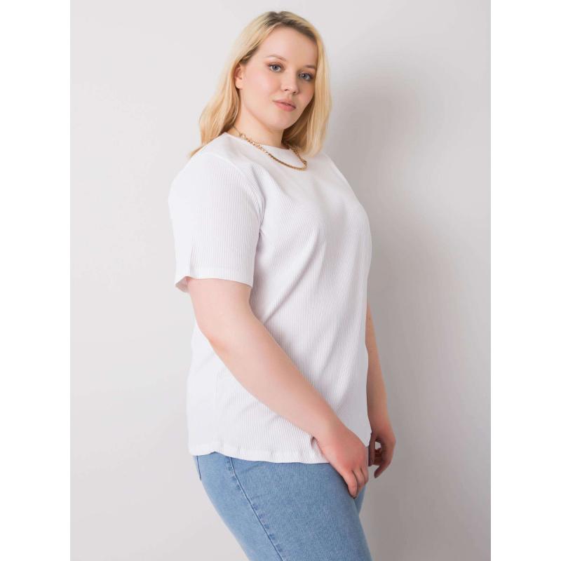 Női plus size blúz STELLA fehér