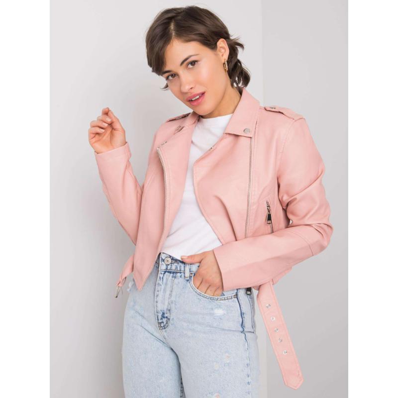 Női kabát BABETTE világos rózsaszín