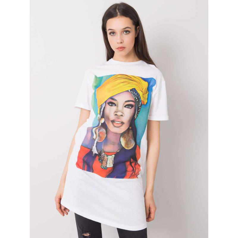 Dámská tunika s potiskem Dorothea SUBLEVEL bílá 