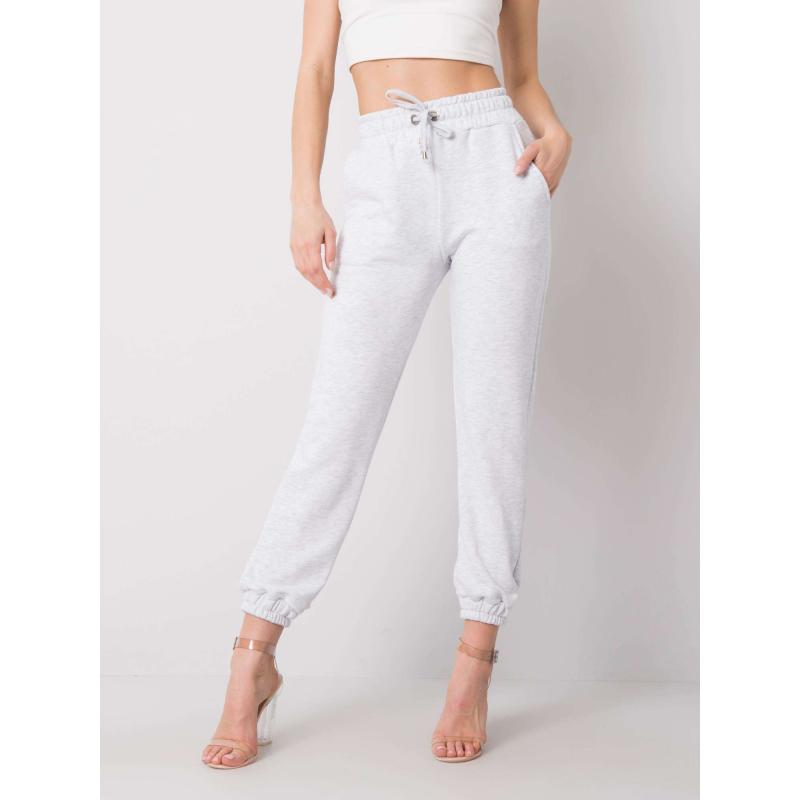 Dámské tepláky Agueda RUE PARIS světle šedé 