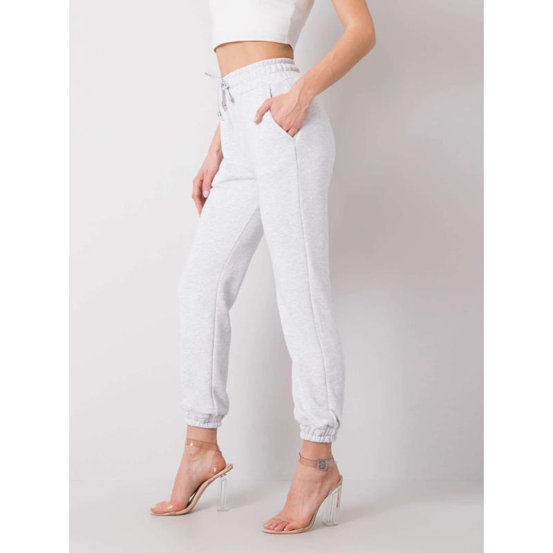 Dámské tepláky Agueda RUE PARIS světle šedé 