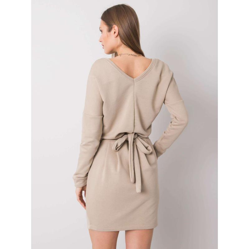 Női Kloe ruha RUE PARIS bézs RUE PARIS beige