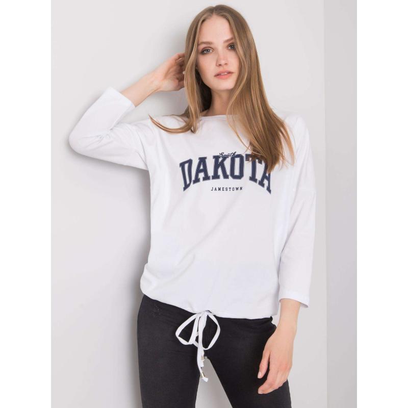 Dámska blúzka s potlačou Rosita RUE PARIS white