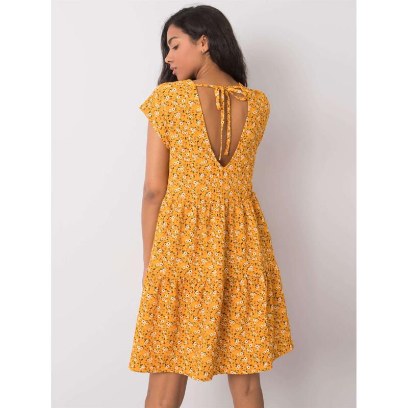 Dámské šaty oversize Eve STITCH & SOUL žluté  