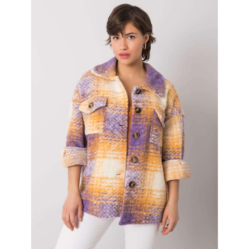 Dámské tričko SOLEIL fialové a žluté