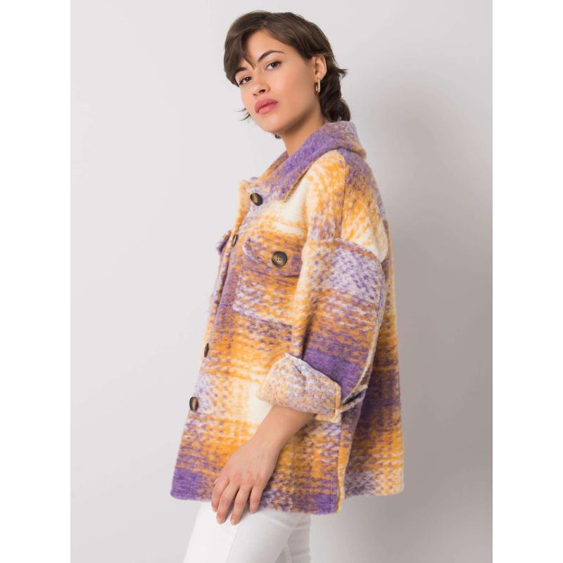 Dámské tričko SOLEIL fialové a žluté