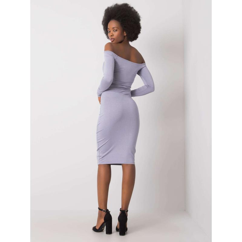 Dámske šaty Margaux RUE PARIS sivé