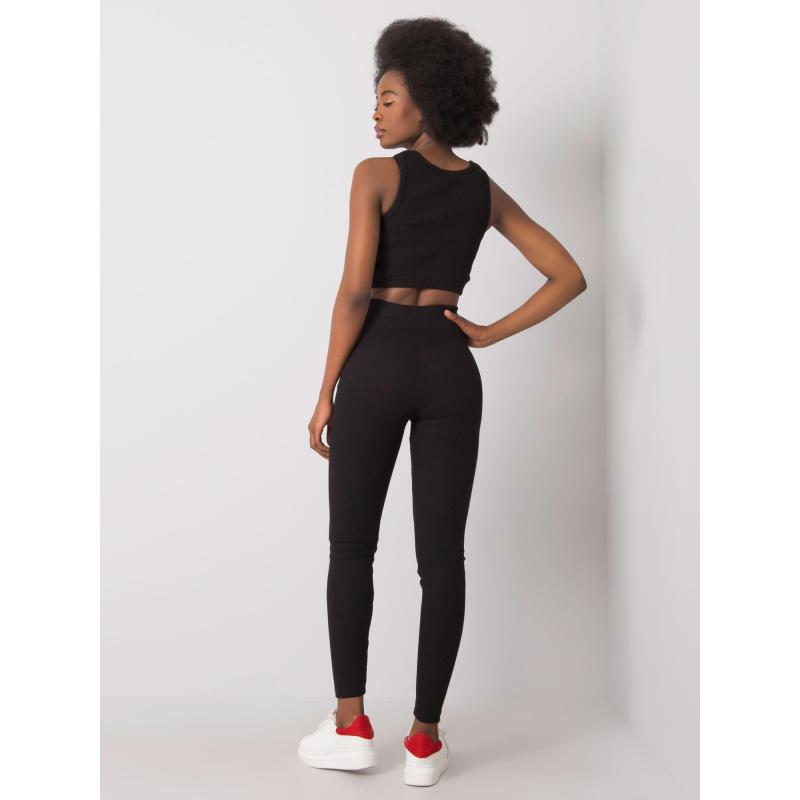 Női szett Hailie FOR FITNESS fekete