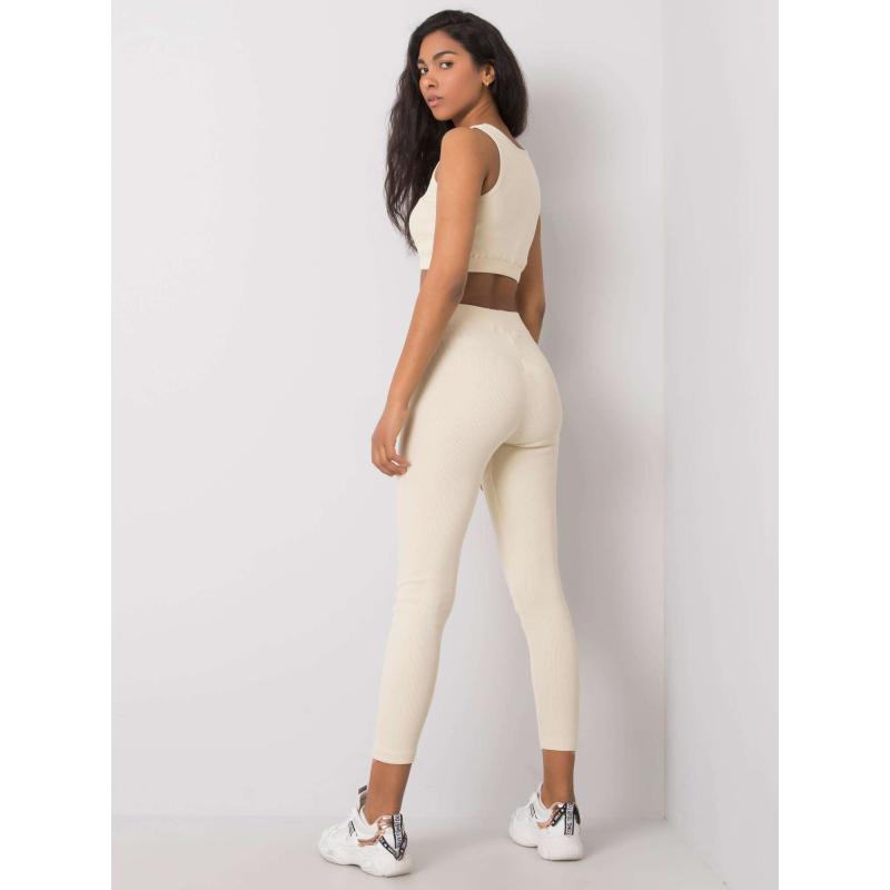 Női szett Sue FOR FITNESS bézs