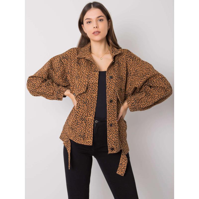 Női kabát AVERY világosbarna