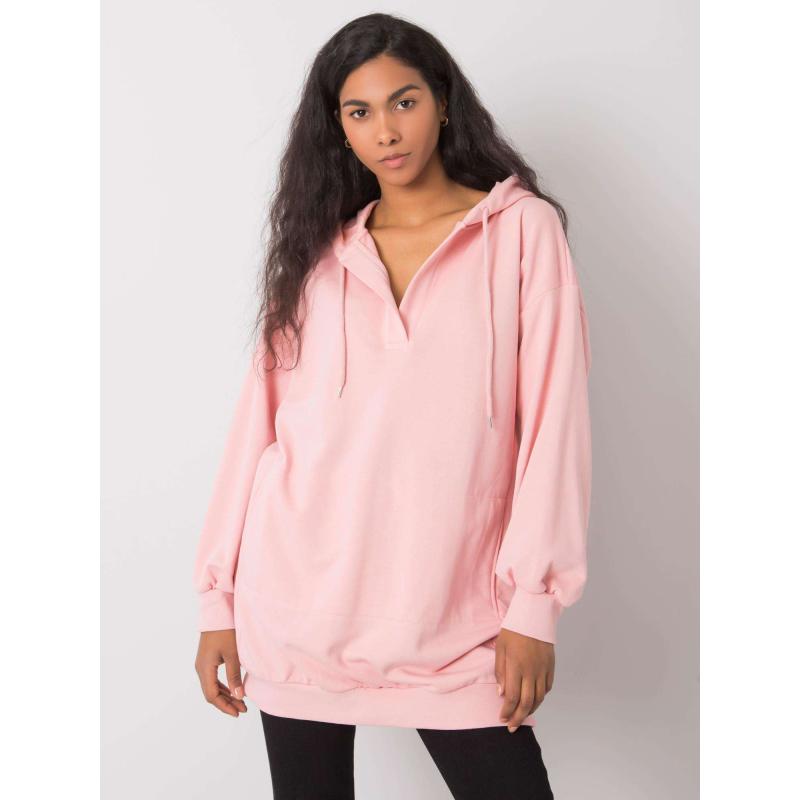Dámská mikina s kapucí OLIVE růžová 