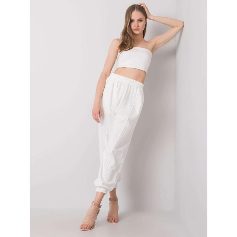 Dámské tepláky JUNE bílé 