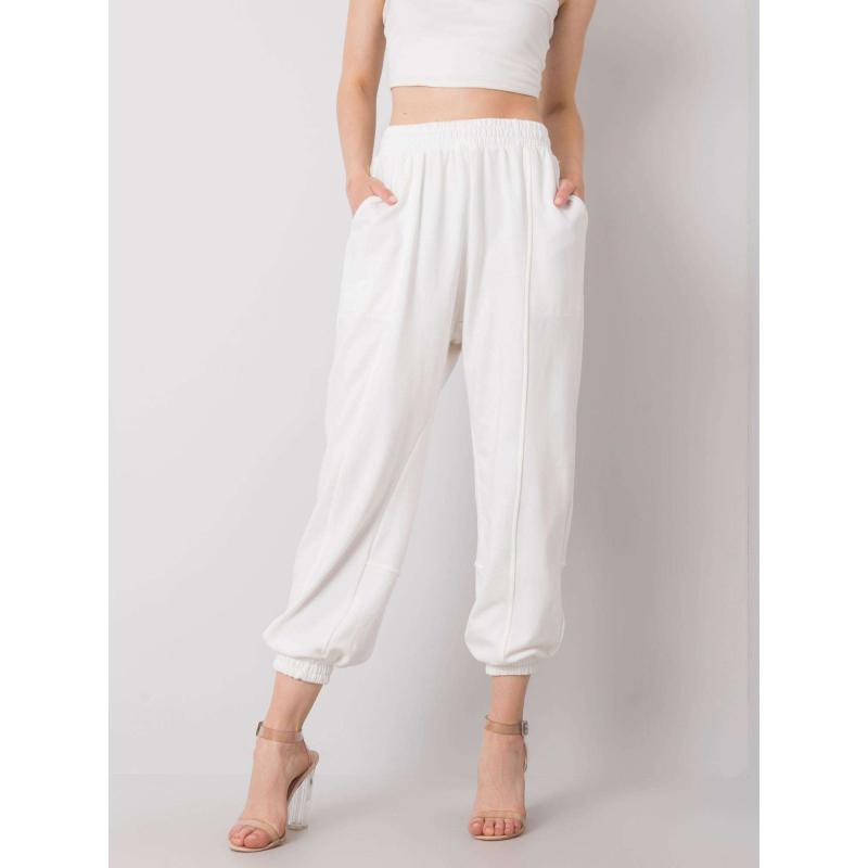 Dámské tepláky JUNE bílé 