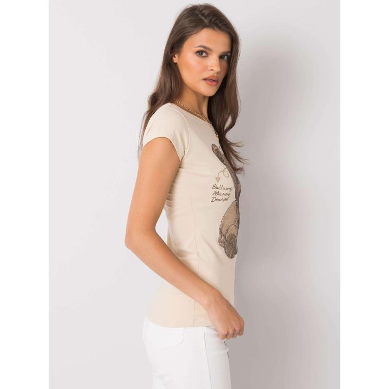Dámské tričko MISHA béžové 