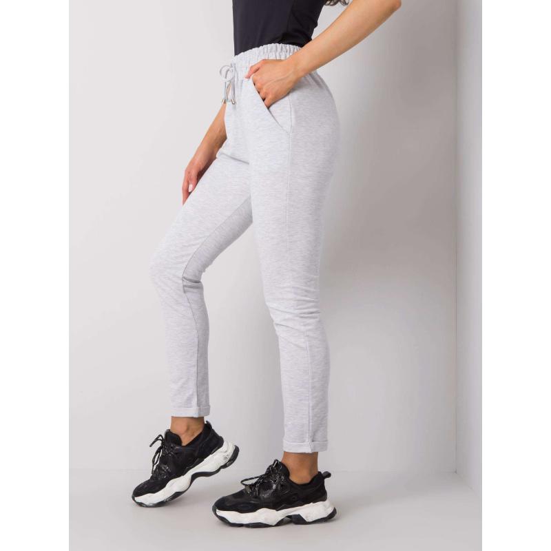 Dámske tepláky CADENCE svetlo šedé