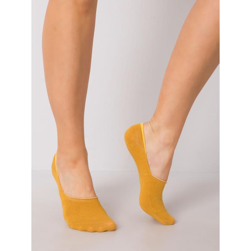 Női bokazokni DEMI narancssárga
