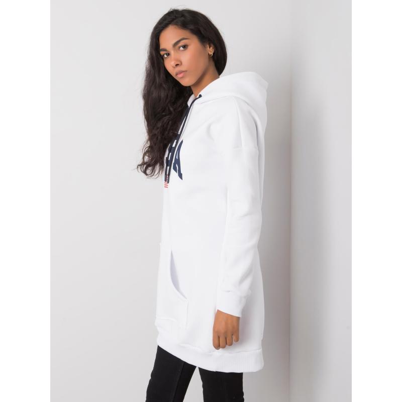 Dámska klokanová mikina Yetty RUE PARIS white